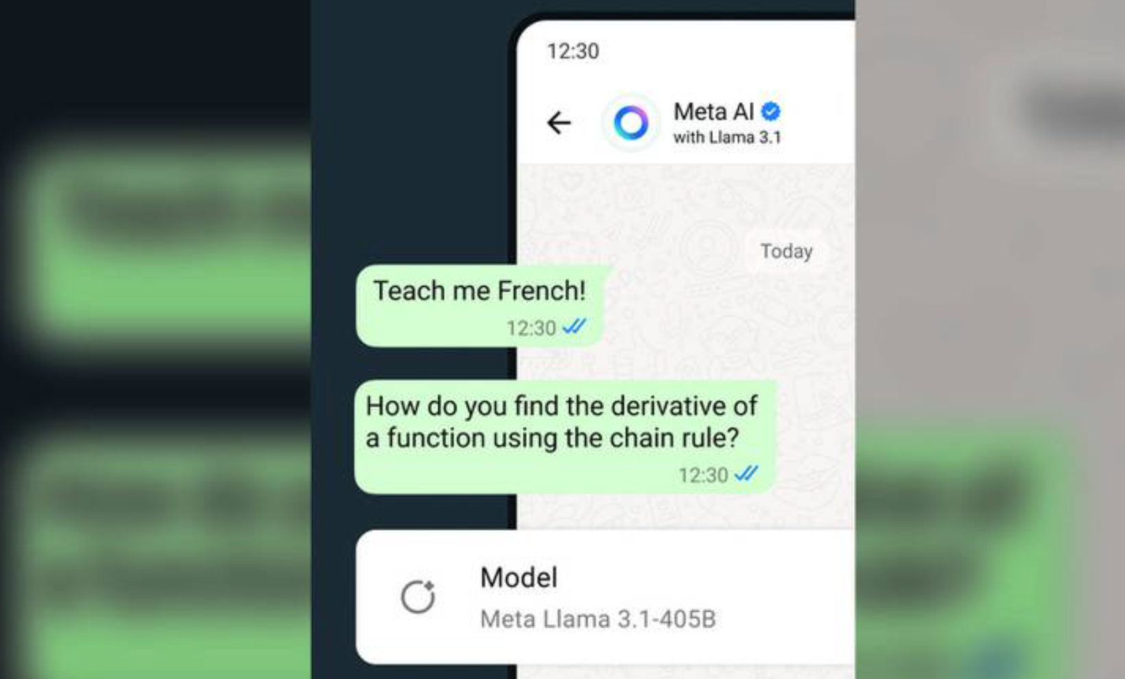 Meta AI: ¿Cómo funciona el círculo azul que te sale en WhatsApp?